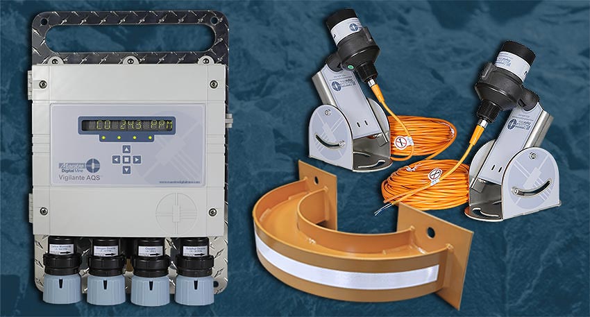 Image of the Vigilante AQS air quality monitoring station components