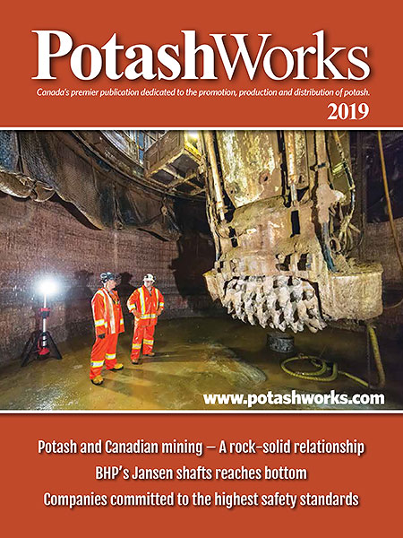 Cover of PotashWorks 2018-2019 issue